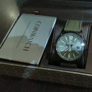 Coinwatch Green Gents Timepiece