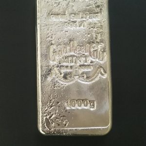 1kg Fine Silver Bar (Flat)