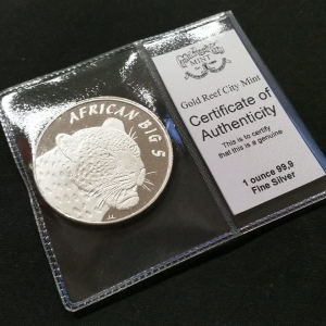 1 Oz Silver Big 5 Medallions – GRC Mint