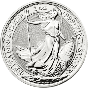 2020 1Oz Fine Silver Britannia Coin