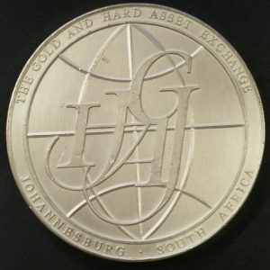 The Gold and Hard Asset Exchange – 20 Troy Ounce Silver Medallion