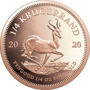 1/4 Oz Gold Krugerrand Coin