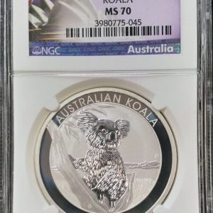 2015 P Australia S$1 KOALA NGC MS 70