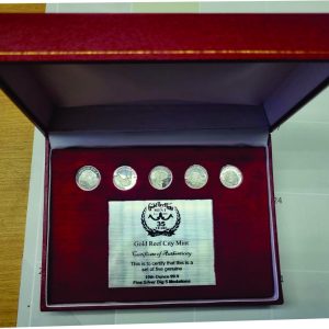 1/10oz Fine Silver Big 5 Box Set