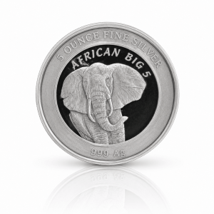 5oz Fine Silver Big 5 Medallion