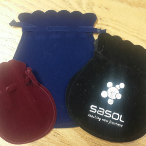 POUCHES - Red, Blue, Black unbranded