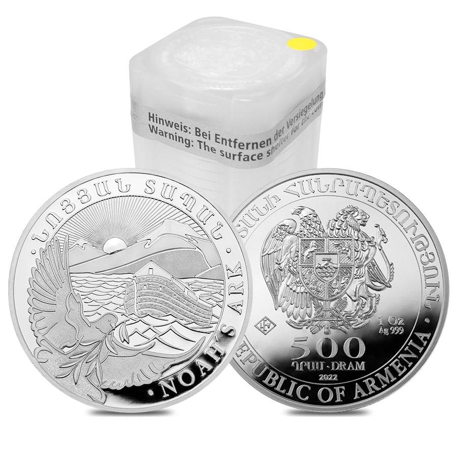 1oz Silver Armenian Noah’s Ark Gold Reef City Mint