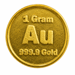 1g 24ct Gold Medallion with certificate
