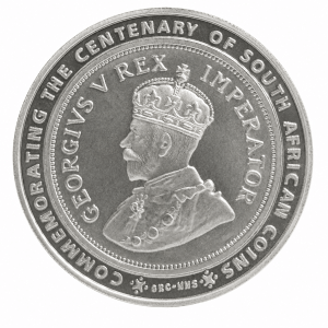 1oz Fine Silver - 100 yrs of South African Coins