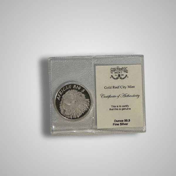 1oz Fine Silver Medallion - African Big 5 - Image 3