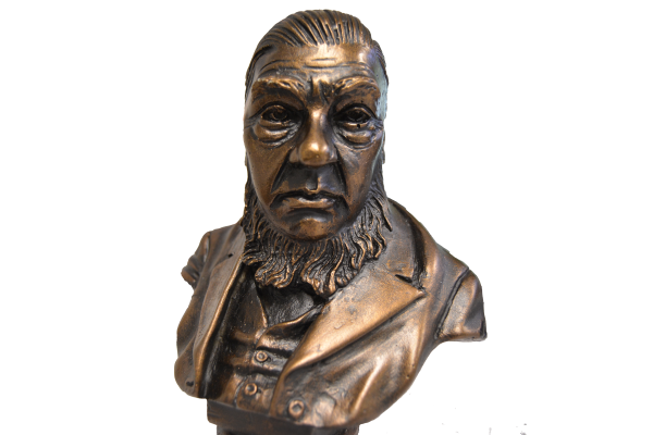 Replica Paul Kruger Bust Bronze Finish - Image 2