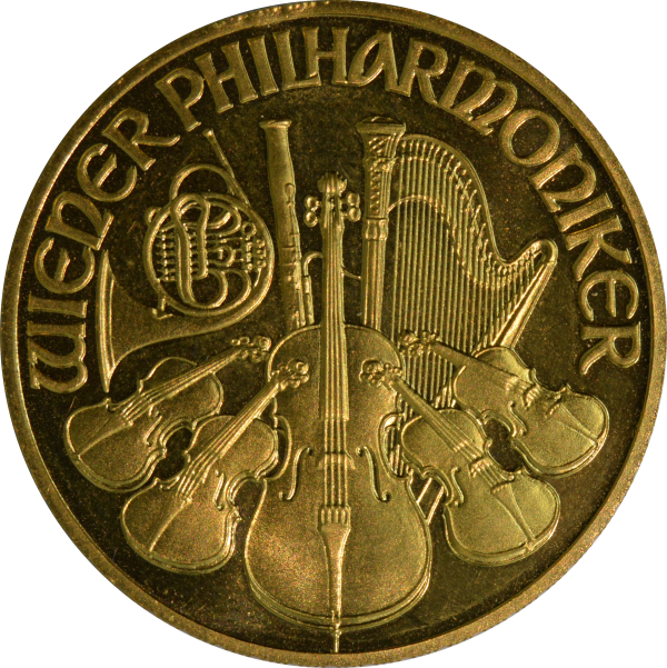 1/2oz Gold Philharmonic