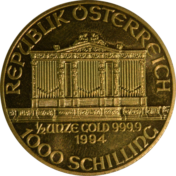 1/2oz Gold Philharmonic - Image 2