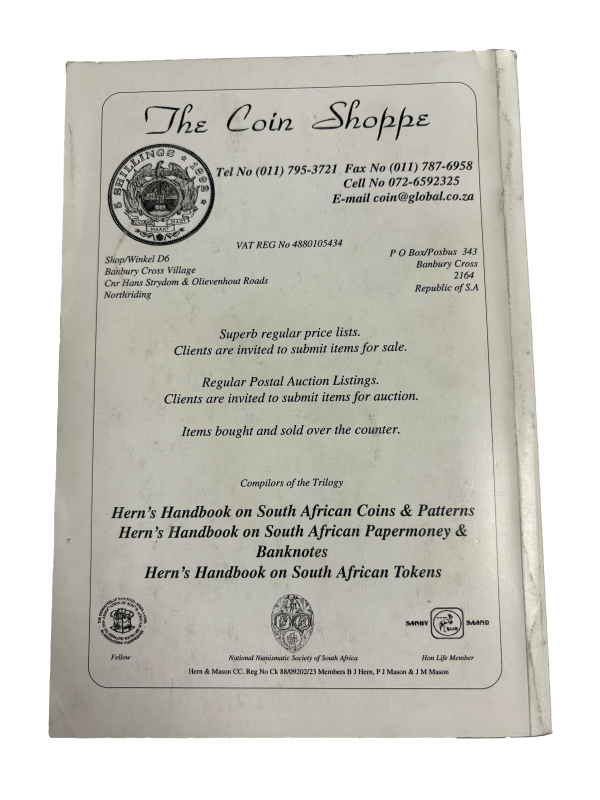 Hern's Handbook on Southern African Tokens 2004 - Image 2