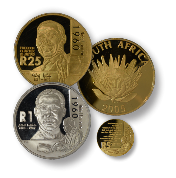 2005 SA Protea Launch Set - Albert Luthuli, Nobel Winner - Image 3
