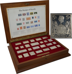 Fine Silver "Stamps of Royalty" set