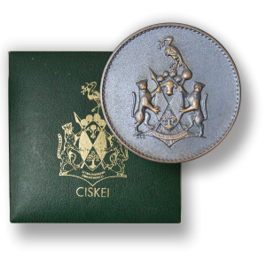 1981 - Republic of Cinskei - Bronze Independent Medallion