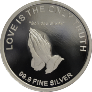 1 ounce Fine Silver - Lords Prayer English