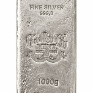 1kg Fine Silver Bar (Flat)
