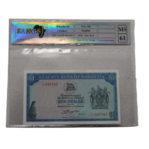 1979 - Rhodesia - 1 Dollar - MS 61 SANGS Graded