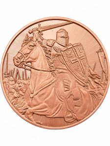 1oz Pure Copper - The Templar