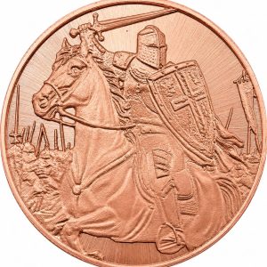 1oz Pure Copper - The Templar