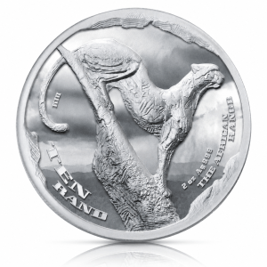 Ultra High Relief - 2oz Fine Silver Surveying Cheetah