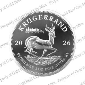 1oz 2026 Durban Coin Fair Proof Krugerrand